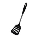 Black Nylon Stainless Steel Slotted Spatula, Slotted Spoon, Pasta Server, Ladle