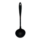 Black Nylon Stainless Steel Slotted Spatula, Slotted Spoon, Pasta Server, Ladle