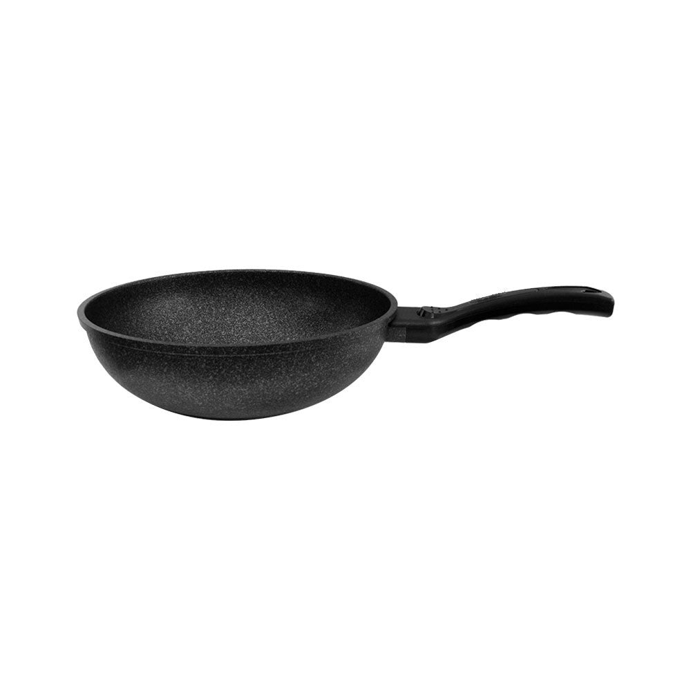 MADE IN KOREA Non-Stick Marble Wok Cooking Frying Pan Pot Gas Stove Burner Cookware