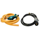 Propane Regulator Low Pressure Hose BBQ Gas Burner Stove Wok Fryer