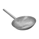 Stainless Steel Cooking Skimmer, 14" Handle, Cooking Utensils Strainer Spoon