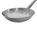 Stainless Steel Cooking Skimmer, 14" Handle, Cooking Utensils Strainer Spoon