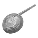Stainless Steel Cooking Skimmer, 14" Handle, Cooking Utensils Strainer Spoon
