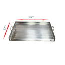 Stainless Steel Griddle Grill Plancha Comal BBQ Heavy Duty Comal Outdoor Cooking