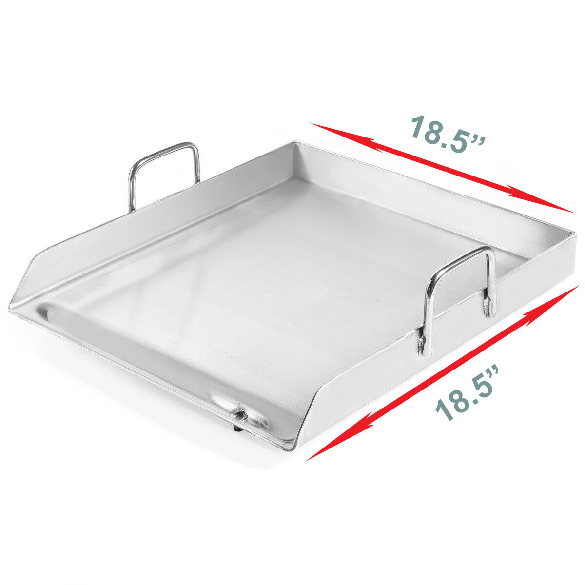 Stainless Steel Griddle Grill Plancha Comal BBQ Heavy Duty Comal Outdoor Cooking