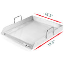 Stainless Steel Griddle Grill Plancha Comal BBQ Heavy Duty Comal Outdoor Cooking