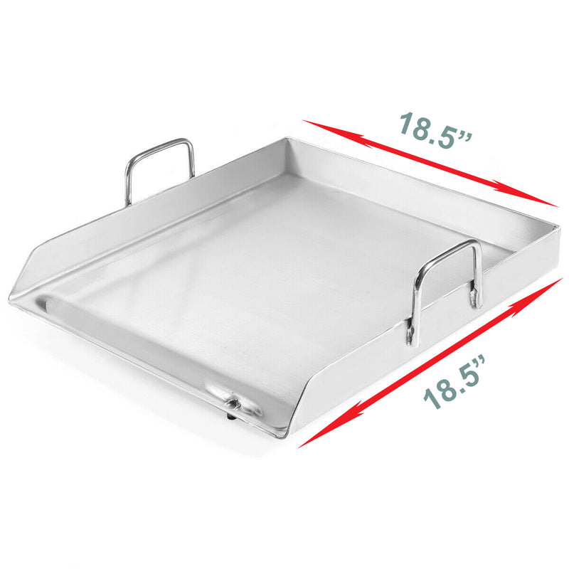 Stainless Steel Griddle Grill Plancha Comal BBQ Heavy Duty Comal Outdoor Cooking