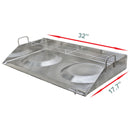 Stainless Steel Griddle Grill Plancha Comal BBQ Heavy Duty Comal Outdoor Cooking