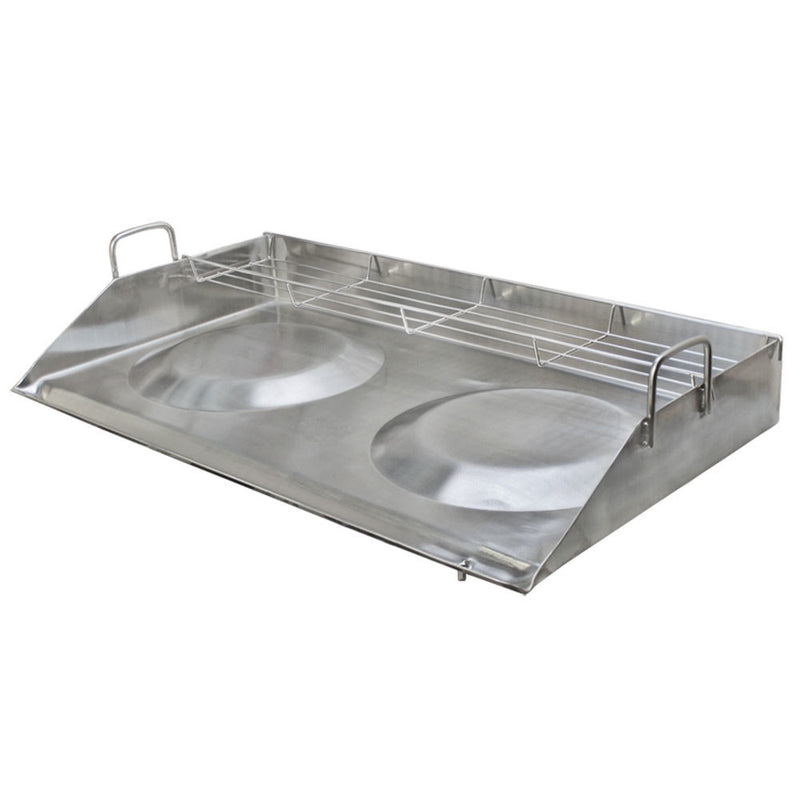 Stainless Steel Griddle Grill Plancha Comal BBQ Heavy Duty Comal Outdoor Cooking