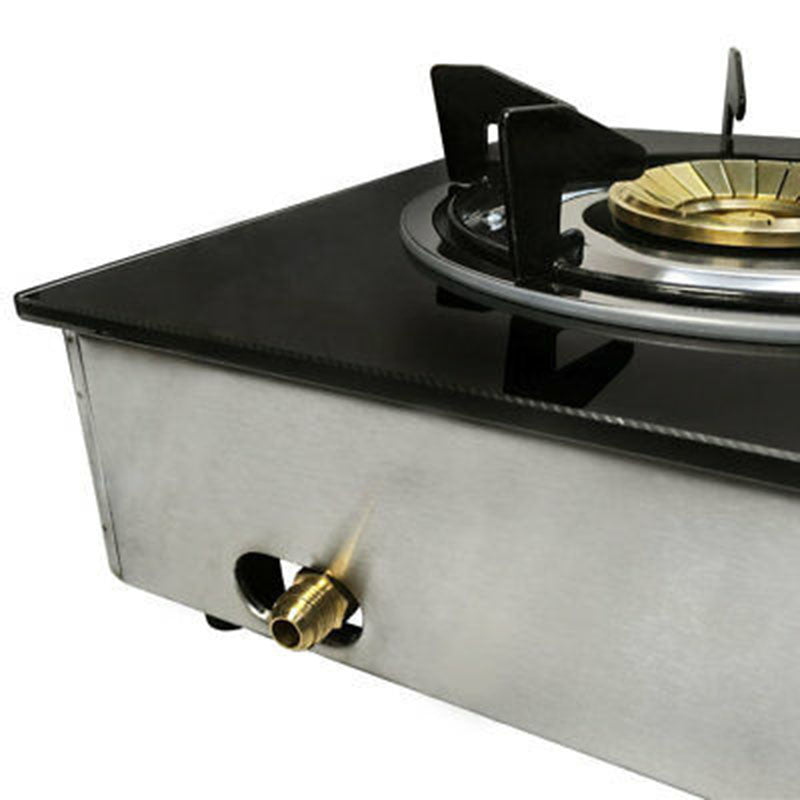 Propane Gas Burner Stainless Steel Stove Table Auto Ignition With Regulator Hose