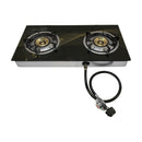 Propane Gas Burner Stainless Steel Stove Table Auto Ignition With Regulator Hose