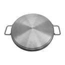 Mexican Wok Comal Cazo Griddle Plancha Fryer Deep Fry Pan Stainless Steel For Carnitas