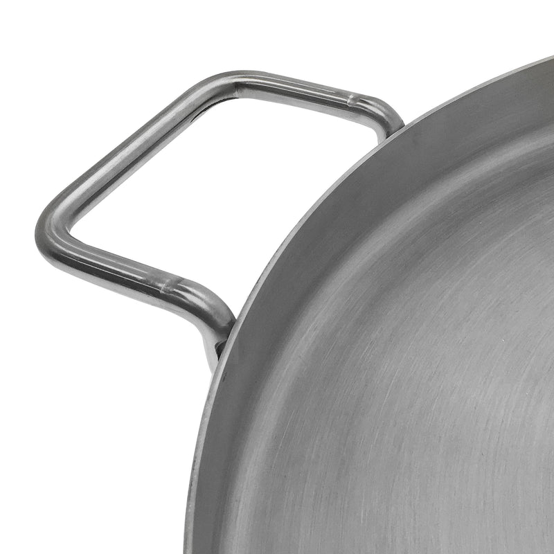 Mexican Wok Comal Cazo Griddle Plancha Fryer Deep Fry Pan Stainless Steel For Carnitas