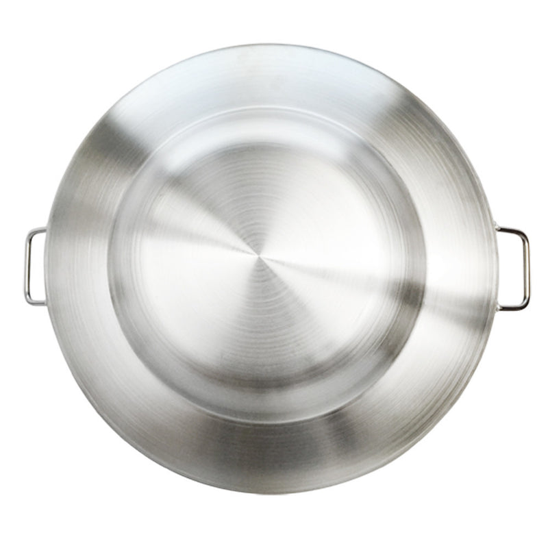 Mexican Wok Comal Cazo Griddle Plancha Fryer Deep Fry Pan Stainless Steel For Carnitas