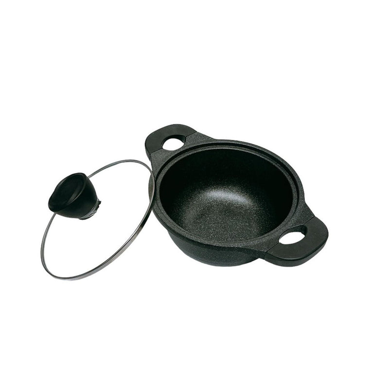 7" (18cm) Heavy Gauge Non Stick Marble Coating Sauce Pot Cookware Cooking Pot