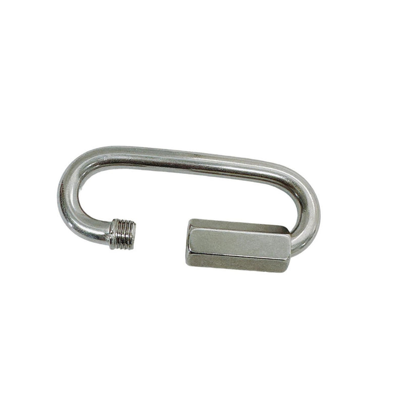 Marine Boat Stainless Steel T316 3/8" Long Quick Link 2500 Lb WLL Connect Link