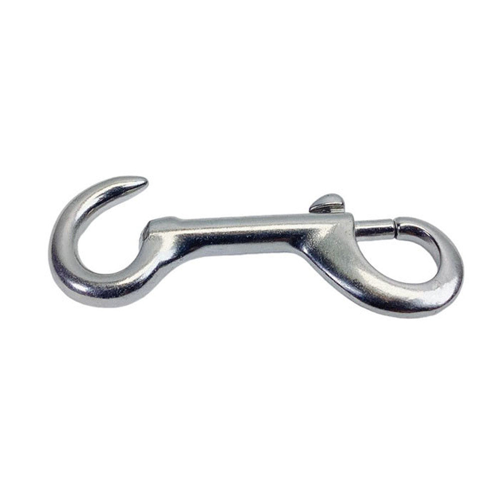 Marine Boat Stainless Steel T316 5"L Bolt Snap Hook Open Eye Bolt Hook Snap Lock