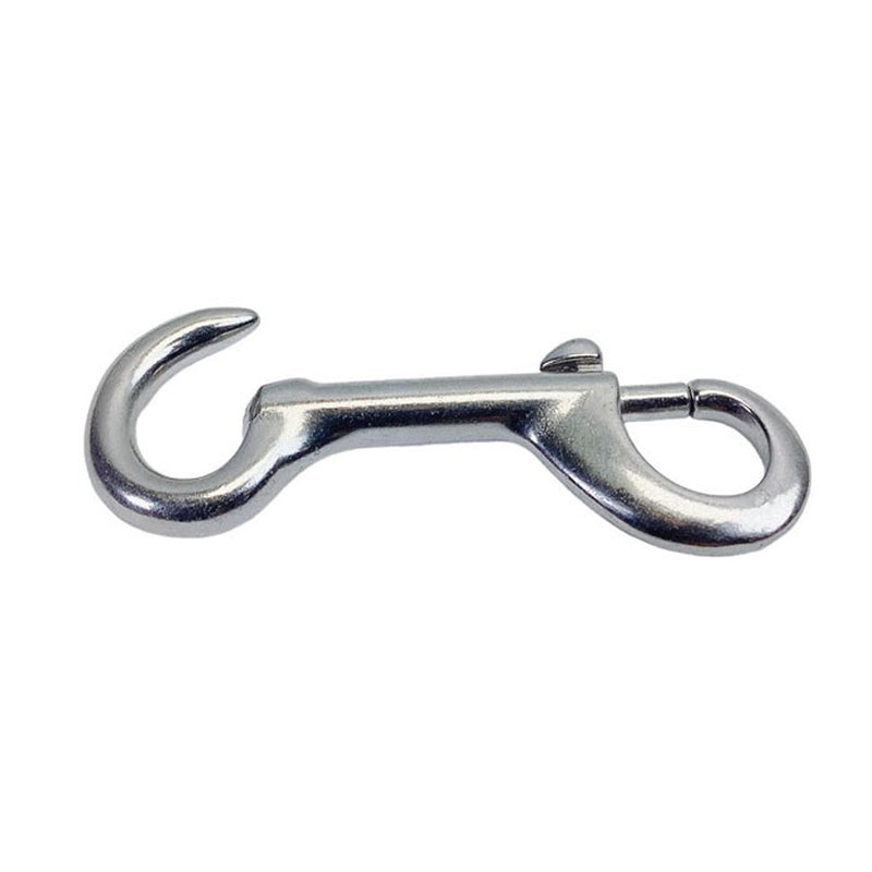 Marine Boat Stainless Steel T316 5"L Bolt Snap Hook Open Eye Bolt Hook Snap Lock