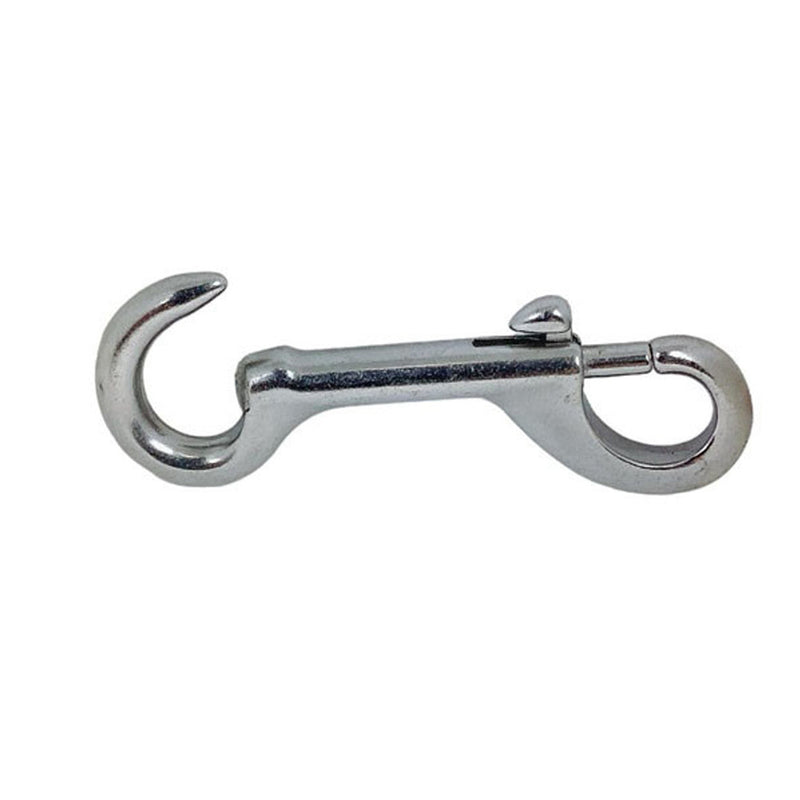 4Pcs Marine Boat Stainless Steel 5"L Bolt Snap Hook Open Eye Bolt Hook Snap Lock