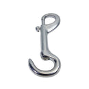 4Pcs Marine Boat Stainless Steel 5"L Bolt Snap Hook Open Eye Bolt Hook Snap Lock