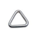 Marine Stainless Steel T316 3/16" x 1" Triangle Ring Formed Welded 500 Lbs WLL