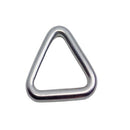 Marine Stainless Steel T316 3/16" x 1" Triangle Ring Formed Welded 500 Lbs WLL