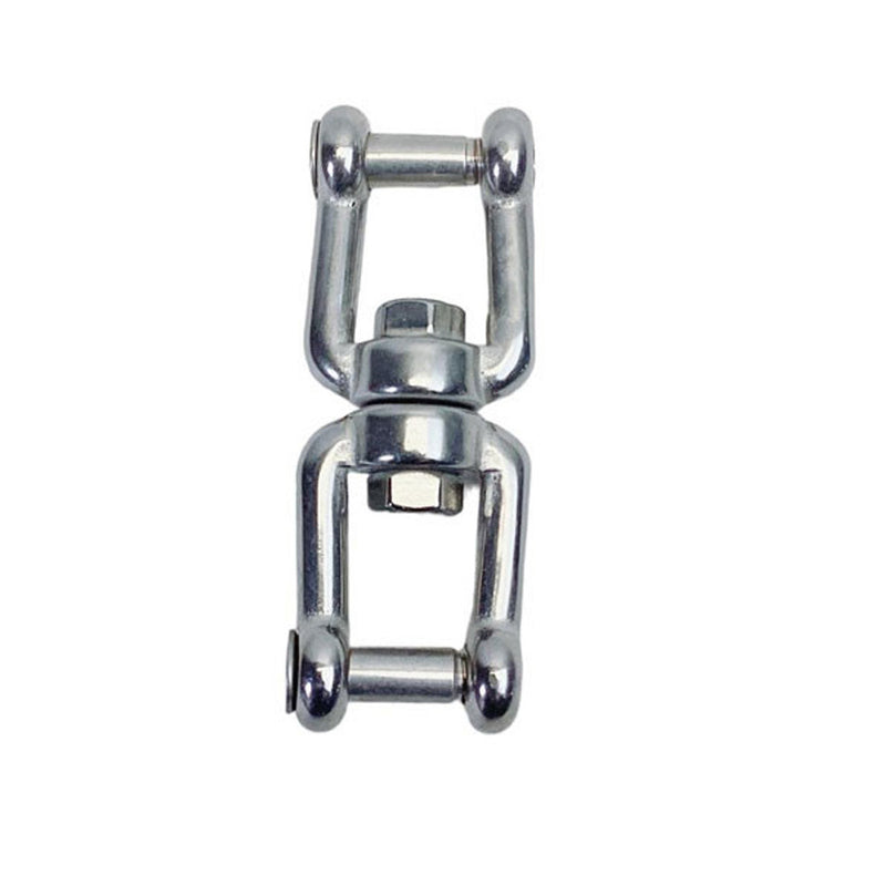 Marine Stainless Steel 5/16" JAW JAW Swivel Shackle Anchor Connector Flush Pin