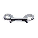 Marine 316 Stainless Steel 4"L Double Bolt Snap Hook Eye Bolt Hook Snap Lock
