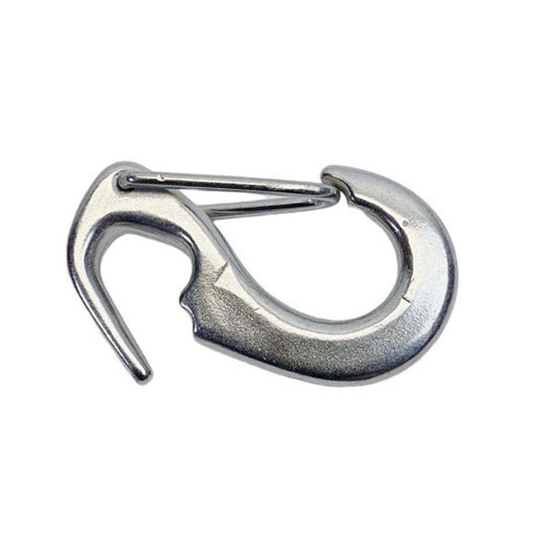 Marine Boat Stainless Steel T316 1-7/8''L Wire Lever Open End Snap 160 Lbs WLL