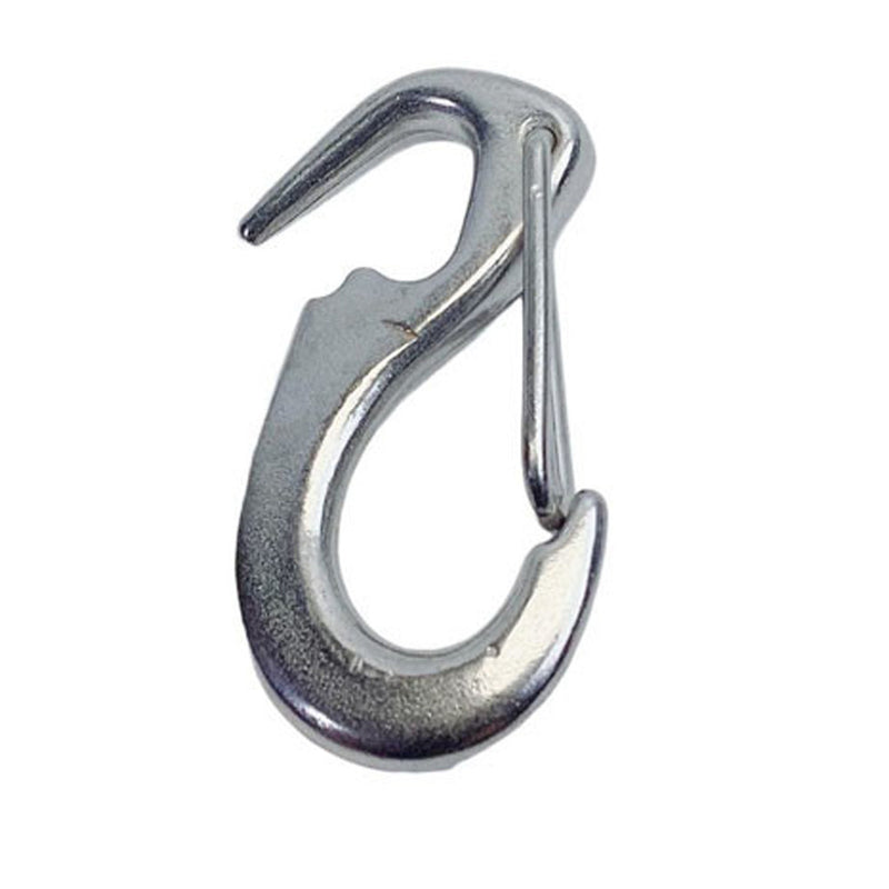 Marine Boat Stainless Steel T316 1-7/8''L Wire Lever Open End Snap 160 Lbs WLL