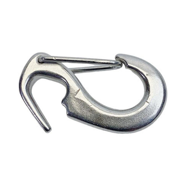 Marine Boat Stainless Steel T316 2-1/2''L Wire Lever Open End Snap 280 Lbs WLL