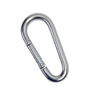 4 Pc Set Marine T316 Stainless Steel Pear Shape Snap Hook, Rigging Lift Hook for Rope, Chain, Cable, Dock, and Outdoor Hardware