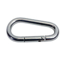 4 Pc Set Marine T316 Stainless Steel Pear Shape Snap Hook, Rigging Lift Hook for Rope, Chain, Cable, Dock, and Outdoor Hardware