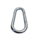 Marine Boat Stainless Steel 1/4" Pear Shape Snap Hook Rigging Lift 140 Lbs WLL