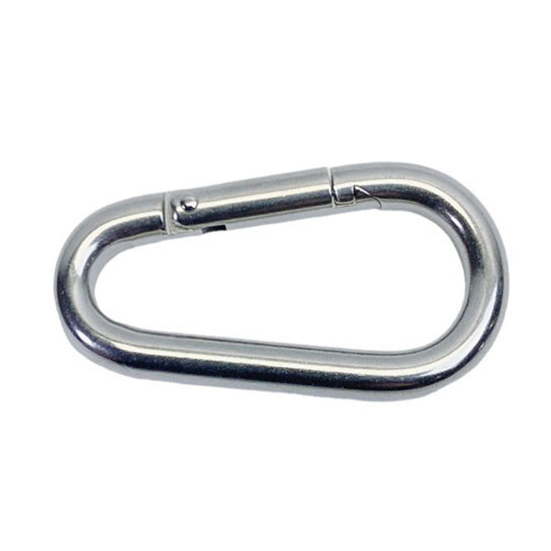 4 Pcs Marine Stainless Steel 3/8" Pear Shape Snap Hook Rigging Lift 400 Lbs WLL
