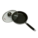 10" (26CM) Non-Stick Saute Frying Pan Fry Wok With Lid