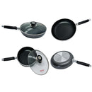 Non-Stick Saute Frying Pan Fry Wok With Lid
