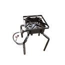 Adjustable 19-28'' Portable Propane Gas Stove Burner Cooker Gas Regulator 15x15