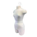 MEDIUM Female Torso Form with Half Legs Female Mannequin Torso Dress Form