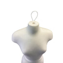 MEDIUM Female Torso Form with Half Legs Female Mannequin Torso Dress Form