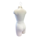 MEDIUM Female Torso Form with Half Legs Female Mannequin Torso Dress Form