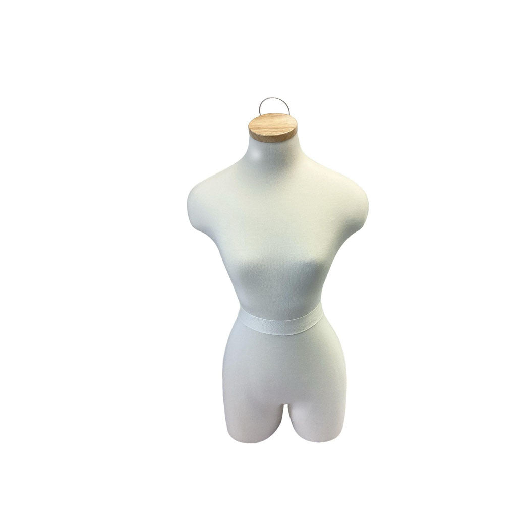 Hanging Ladies Form Half Legs Female Mannequin Torso Dress Form Neck Block