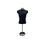 Black Shirt Form & Neckblock Mannequin Adjustable Height Stand 38-3/4" Bust