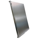 Heavy Duty 35-1/2'' Stainless Steel Flat Top Griddle Grill Plancha Double Burner