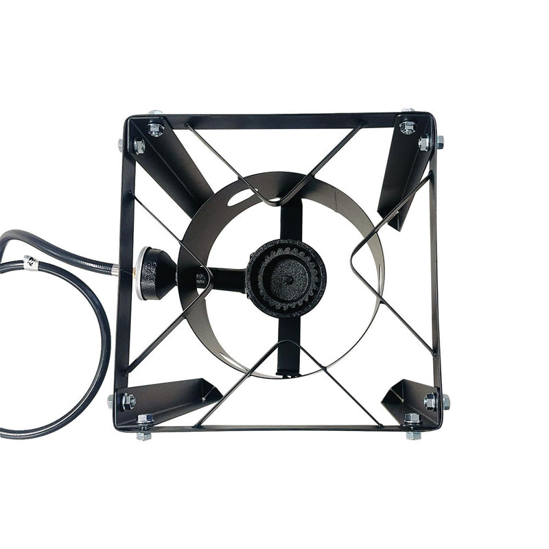 30 Qt Aluminum Turkey Fryer Pot Portable Gas Burner Outdoor Cooking Frying Pot