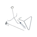 30 Qt Aluminum Turkey Fryer Pot Portable Gas Burner Outdoor Cooking Frying Pot