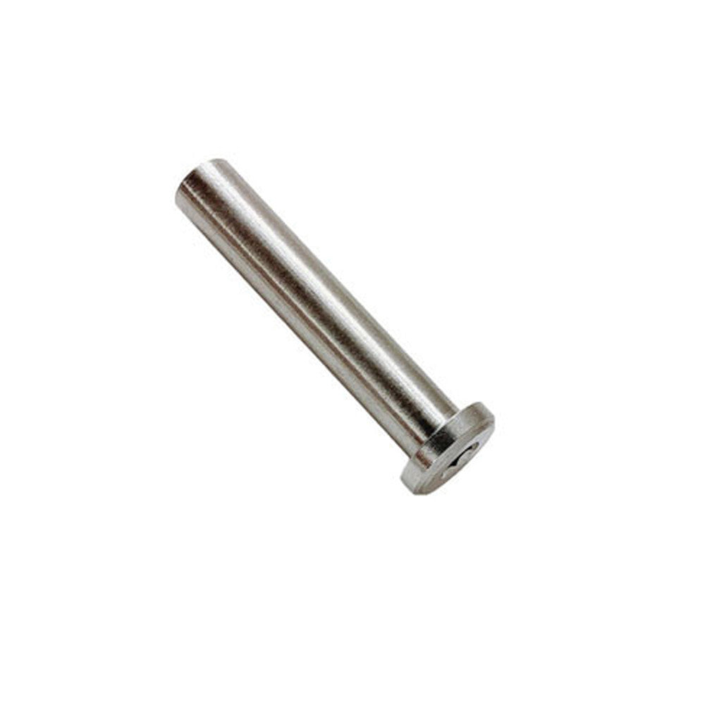 4 Pcs Stainless Steel 1/4" Slimeline Flat Head Receiver Swageless Terminal