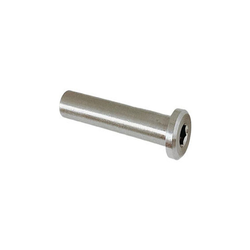 4 Pcs Stainless Steel 1/4" Slimeline Flat Head Receiver Swageless Terminal