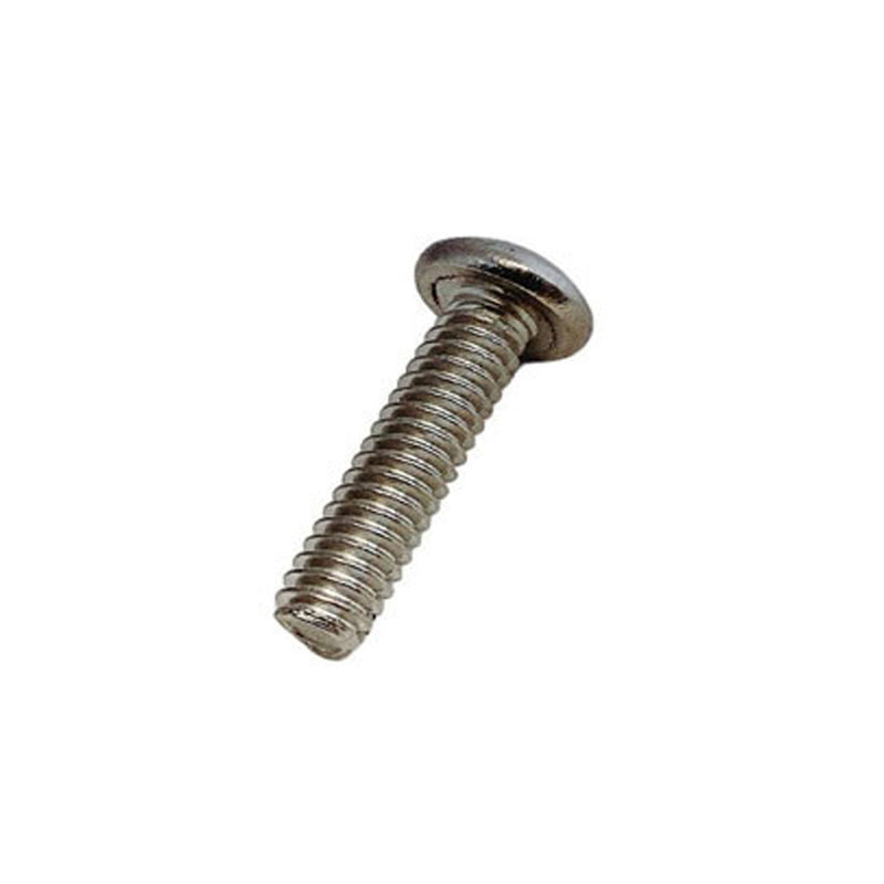 4 Pcs Marine Stainless Steel 1/4" Tampered Proof Panhead Screw Fully Threaded