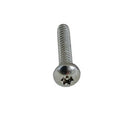 4 Pcs Marine Stainless Steel 1/4" Tampered Proof Panhead Screw Fully Threaded